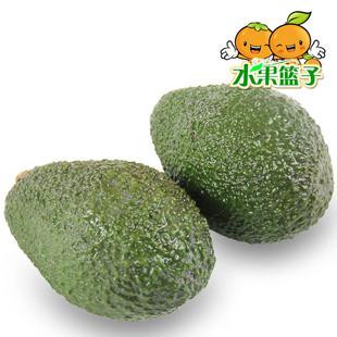  水果篮子墨西哥进口牛油果 新鲜水果鳄梨酪梨1个 6个江浙沪皖包邮