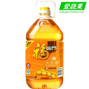  【爱蔬果】食用油 福临门 一级大豆油5L 5升 北京配送