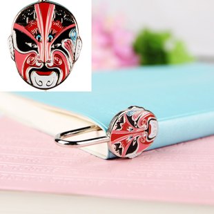  脸谱书签 司马师 精致小礼品/传统特色/送外国人/外事礼品礼盒装