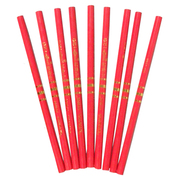 红色铅笔 上海中华120-红全红木质铅笔 木质铅笔