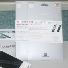 �ձ�Power Support iPhone 4 4S ����ĥɰ ��Ĥ ����2Ƭ ��Ȩ��Ʒ