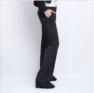 正品<span class=H>ES</span><span class=H>PR</span><span class=H>IT</span>埃斯普利特女长裤西裤白领OL职业韩版BC3221黑色长裤