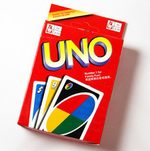 三皇冠◆潮人纸牌玩具 UNO纸牌 优诺 乌诺牌 克加厚版 桌面游戏