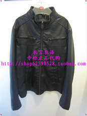 Куртка edc 专柜正品代购13年冬款男士仿皮夹克 zd5100f Esprit