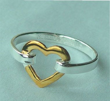 tiffany anillo corazón Nvjie cola ring ring anillo de separación ☆ ☆ caja enviada