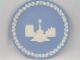 英国 wedgwood blue jasperware 1971圣诞纪念盘
