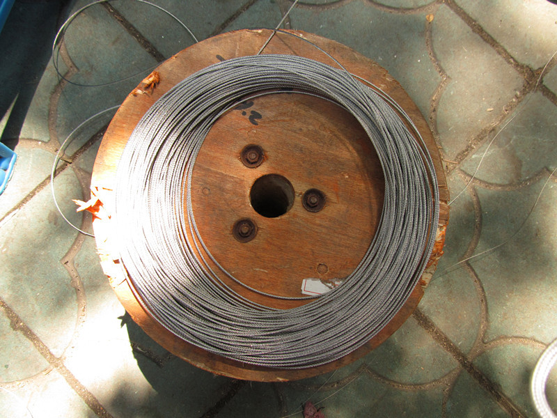 304 Stainless steel wire rope diameter 1mm millimeter Traction rope Clothesline Soft type a wire rope 7×7 Sharein the Decoration main material , Racks/Rods , Racks accessories , Rope category - from Buy2taobao.com to provide professional Taobao agent buy service