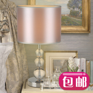 East genuine Crystal table lamp modern simple bedroom bedside lamp living room bedroom ideas lighting 662-60