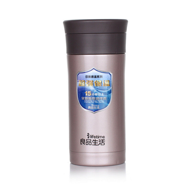 良品生活正品 不锈钢真空保温杯 时尚水杯子 男女 350ML 特价包邮