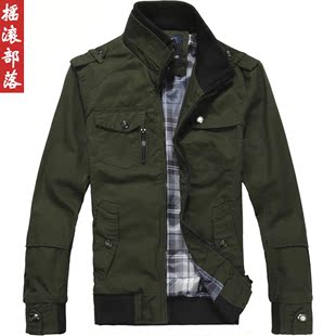 夹克男潮流韩版修身外套男春装春款jacket工装夹克衫春秋休闲