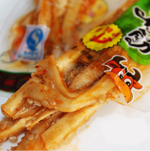  内蒙古特产 蒙升阳牛板筋 香辣味 独立小包装 1包1.2元 辣零食