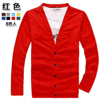 <em>针织</em>衫搭配_日韩春季新品 <em>针织</em>衫韩版<em>开衫</em> 男