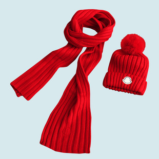 Special offer! [Aegean fashion] rabbit hair sphere details women's Fleece Hat scarf set of two 6,981