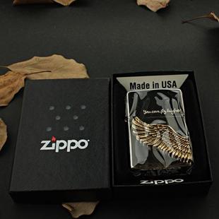 支持专柜验货 美版专柜正品 ZIPPO打火机 黑冰