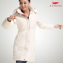 8款颜色 专柜正品 2012 卡朱米 女装 休闲中长款 <span class=H>羽绒</span><span class=H>服</span> #A028
