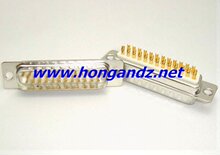 连接器接插件并口DB25针焊线车针公座