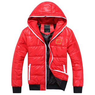  OBM 情侣男女棉 衣连帽棉服 修身短款棉衣 男休闲保暖外套