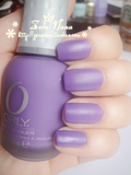 洛杉矶直送 ORLY 正品 指甲油18ml/4ml分装 磨砂Purple Pleather