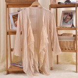 旎丝澜 欧美 2012春夏新款 <em>针织衫 女</em> <em>开衫</em> 空调