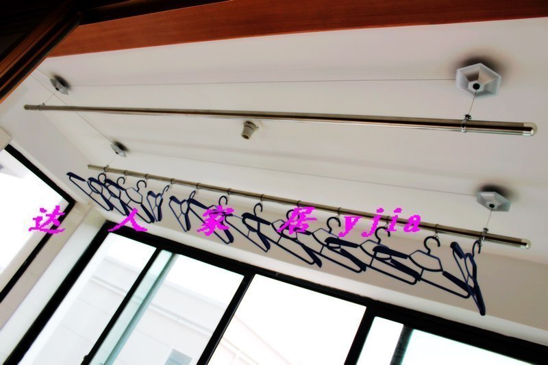 indoor Stainless steel Lifting Clothes hanger balcony Bold thickening Stainless steel Lifting Clothes hangerin the Storage consolidation , Wash clothing/Sun/Care Products , Landmark/Lift drying racks category - from Buy2taobao.com to provide professional Taobao agent buy service