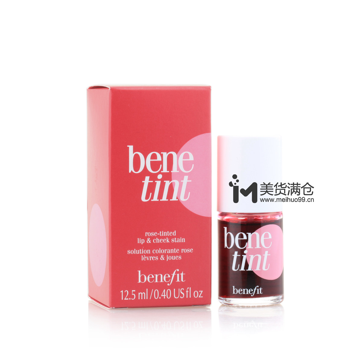 【淘金币】 Benefit/贝玲妃 玫瑰胭脂水/液体唇彩腮红12.5ML