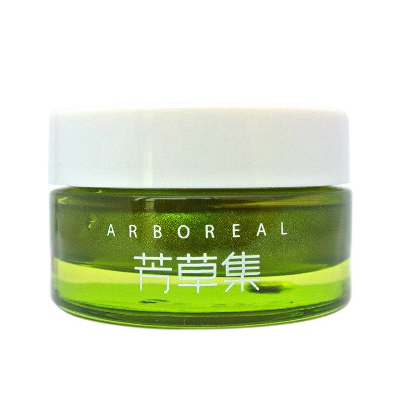 我是大美人推荐 芳草集 绿茶小米草美眼胶 眼霜 30g 去黑眼圈眼袋