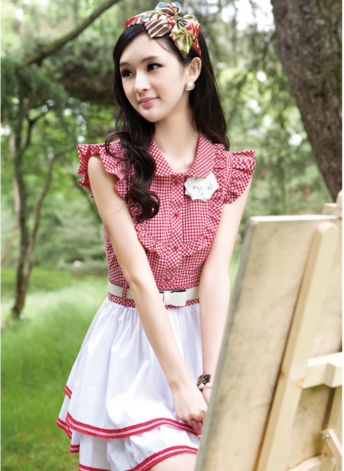 甜美<em>淑女学生</em>裙 : 甜美<em>淑女学生</em>裙图片及搭配,甜