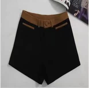 特大码胖MM显瘦新款短裤裙秋冬女韩版靴裤裙