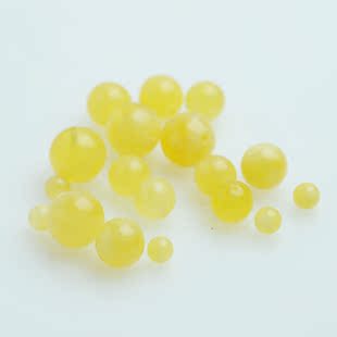  臻宝传承 天然琥珀 3-10mm新蜜蜡金绞蜜DIY圆珠散珠 单粒价