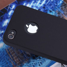 超薄磨砂保护壳 纯色iphone4 4s 手机壳 苹果4代外壳套 配件壳子