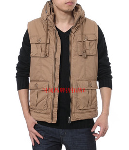 【苏子小镇】秋冬中<em>老年男士</em>加厚<em>马甲</em>男装休闲