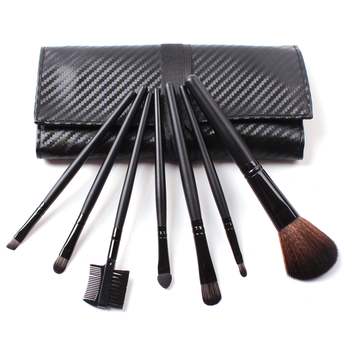 美妆工具 7支尼龙毛化妆套刷...