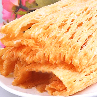  黄油碳烤鱿鱼丝新年现烤风琴手撕鱿鱼片鱿鱼丝200g三份包