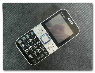K-Touch/天语 <span class=H>A</span><span class=H>7718</span> 老人大字手机 双卡黑色210 买一送四 硅胶套