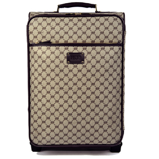  正品贝尔EP1076/GZ新款纯色无图案浅米色欧美风拉杆旅行李箱20寸