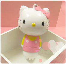 冲四钻可爱的Hello kitty卡通迷你震动按摩器 健康娱乐