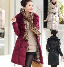<span class=H>艾尚雪</span>风长<span class=H>羽绒</span><span class=H>服</span>2011冬新<span class=H>正品</span>女装爆款修身保暖带帽兔毛鸭绒外套