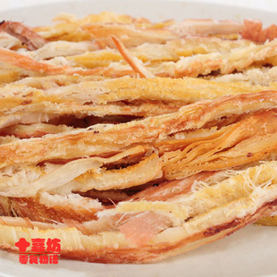  糖糖屋特产零食 现烤拉松鱿鱼丝 海产海鲜零食 200克