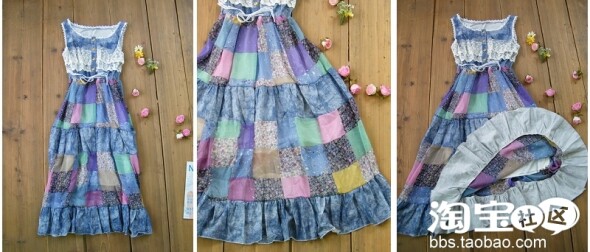 【服饰话吧】【<em>旧衣改造</em>】长装<em>裙子</em>变短装+女