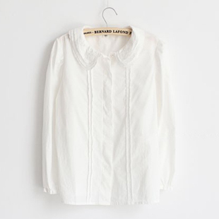 【图】【爱团网推荐】新品女装娃娃领森林系荷