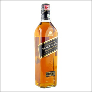  尊尼获加黑牌苏格兰威士忌酒黑方酒 JOHNNIE WALKER行货正品 700m