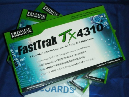 ... new boxed Promise ( Promise ) FastTrak TX4310 Serial (SATA) RAID Card