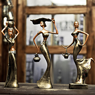  【柠檬树】民族风情系列摆件 创意时尚家居装饰品摆设 树脂工艺品