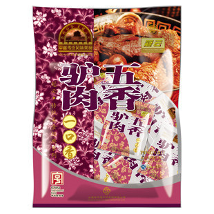  【5袋包邮】山西特产 冠云平遥牛肉冠云驴肉五香驴肉一口香258克