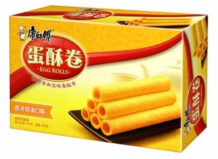  【天猫超市】康师傅蛋酥卷香浓奶油味（家庭装384G）