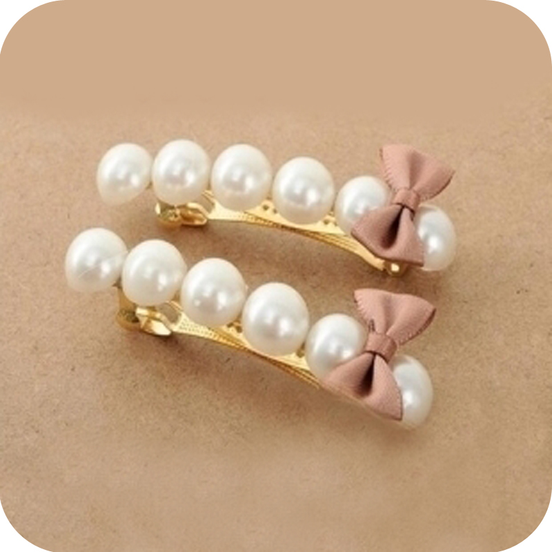 精致秀美珍珠 发夹...