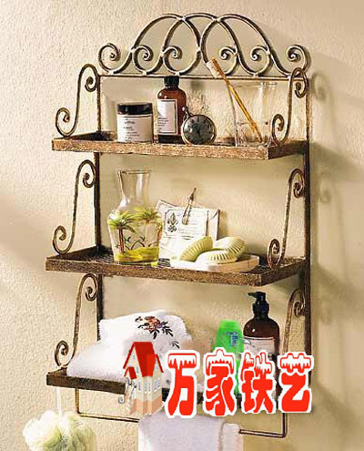 包邮特价促销 浴室毛巾多层架 铁艺壁挂置物架墙上收纳架 三层架|ruв категории семья/личные чистящие средства, ванная приборов/принадлежности для ванной, в ванной комнате угол рамы/стойка - от Buy2taobao.com для оказания профессиональной услуги покупки агента Taobao