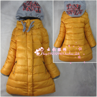  反季清仓儿童羽绒服女童中长款 童装羽绒服加厚 女童羽绒服女正品