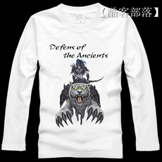 Футболка мужская 特价 2013秋款魔兽世界周边dota 影魔个性长袖t恤多色可选 Kuucoo