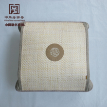 专柜正品 黄古林印尼藤靠垫套 乌藤抱枕套 床头靠背护腰垫套60x60